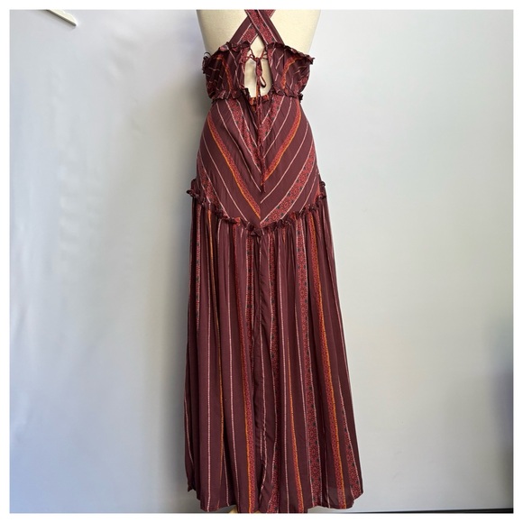 NWT Anthropologie V-Neck Maxi Sun Dress - Picture 9 of 17